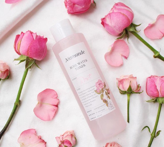 Khách phản hồi toner cho da khô Mamonde Rose