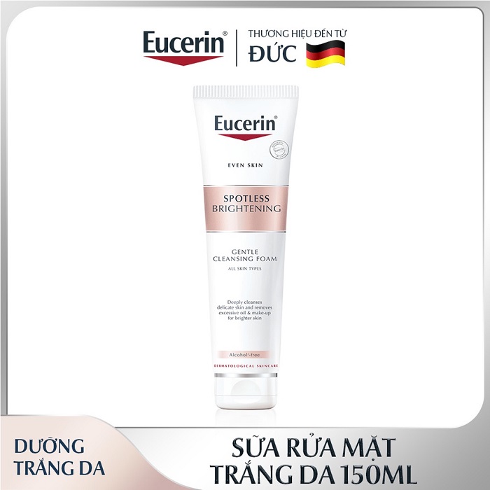 Sữa rửa mặt trắng da Eucerin Ultra White Foam