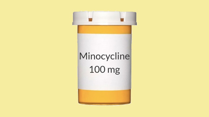 Thuốc trị mụn viêm chứa kháng sinh Minocycline