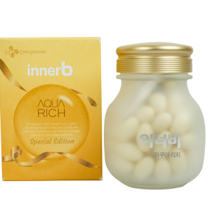 Viên Uống Cấp Nước Và Collagen Innerb Aqua Rich Hàn Quốc | Tinh Dầu Thông  Đỏ, Hồng Sâm, Linh Chi Hàn Quốc Nhập Khẩu Chính Hãng